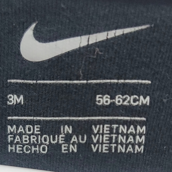 Nike Baby Boys' Graphic Logo Footed Coverall size 3 months - Picture 10 of 10